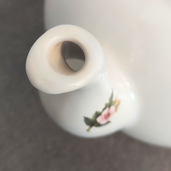 Royal Caldone Floral Teapot Botanical Chamomile Dogwood England Cottage - Picture 9 of 11